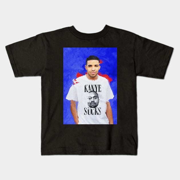 Kanxe sxcks Kids T-Shirt by Dikhotomy